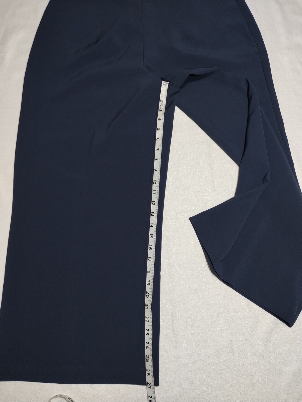 Nine West Navy Wide-Leg Dress Pants - Picture 5 of 11